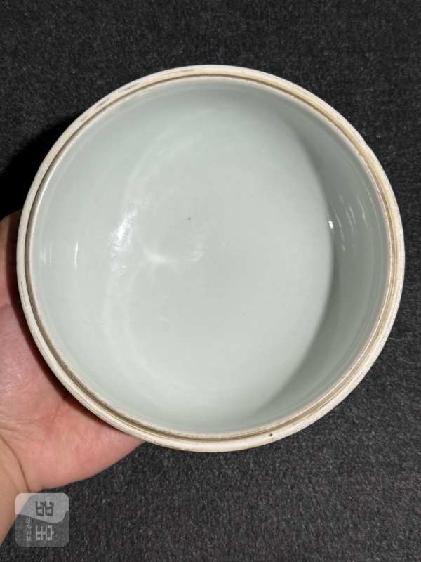 清光绪 粉彩描金折枝兰花豆 - 图12
